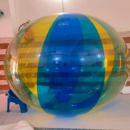 TPU Water Ball, Valve Size: Size 6X6 Feet
