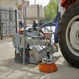 Tractor Mounted Road Sweeper Machine