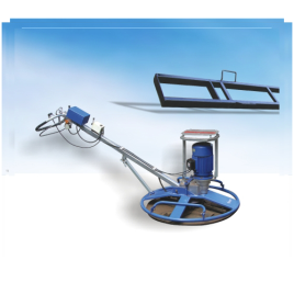 Trimix Flooring Machine, Semi-Automatic