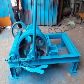 Trolley Heavy Builder Hoist Machine, For Industrial
