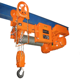 Trolley Heavy Electric Monorail Hoist, For Industrial