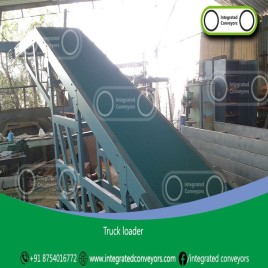 Truck Loading Conveyor, Capacity: 50-100 kg per feet, Material Handling Capacity: 25 kg per feet