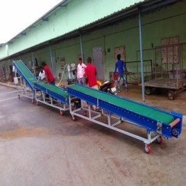 Truck Loading Conveyor, Capacity: 800kg