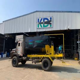 TRUCK MOUNTED ASPHALT SPRAYER, For Road Construction Work, Capacity: 8 Ton