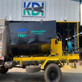 TRUCK MOUNTED ASPHALT SPRAYER, For Road Construction Work, Capacity: 8 Ton