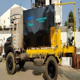 Truck Mounted Bitumen Pressure Distributor, Coustom, Model Name/Number: Kdi 4000