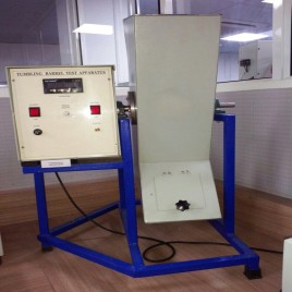 Tumbling Barrel Test Apparatus