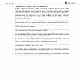 Two Deck Electric Oven - 6 Trays