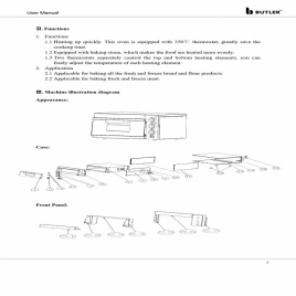 Two Deck Mini Electric Pizza Oven