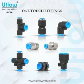 UFLOW FITTINGS MALE CONNECTOR,MALE EBOW, FLOW CONTROL, EQUAL TEE,BULK HEAD UNION