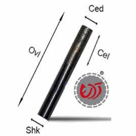 UFP6-15 End Mill Diamond Cnc Engraving Tools For Stone