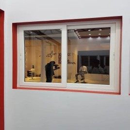 Ultra IN-EX UPVC Sliding Windows, For Office