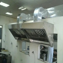 Under Cabinet Electronic Control Commercial Kitchen Exhaust System