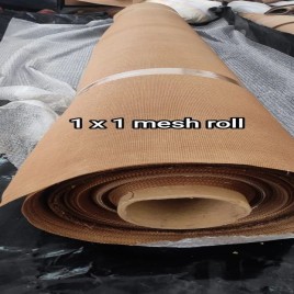 Upto 4 Meter 1x1 MESH BELT, 1 MM, Roll