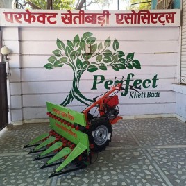 Upto 5 Feet Mild Steel Paddy Reaper Machine Without Seat in Petrol, 01 acres/hr, 5 HP