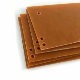 UPVC For Jigs Orange & Black Textolite Sheet, Thickness: 8 mm