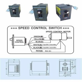 US-52 180W, 90W, 120W, 60W Speed Controller
