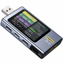 USB Tester Voltmeter Ammeter TYPE-C Fast charging protocol Trigger Capacity Ripple Measurement