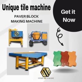 Utm Painted Steel Vibrating Table Making Machine, Capacity: 1000-1500 Blocks per hour, Model Name/Number: utm0000016