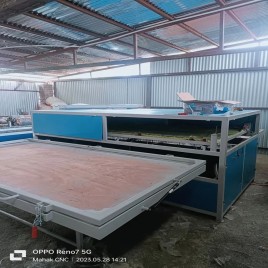 Vacuum Membrane Press Machine, Automation Grade: Semi Automatic