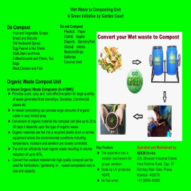 Vermicomposting Equipment for wet waste, High Quality, Capacity: 100 kg