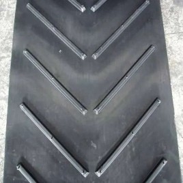Vertical Conveyors Rubber Chevran Conveyor
