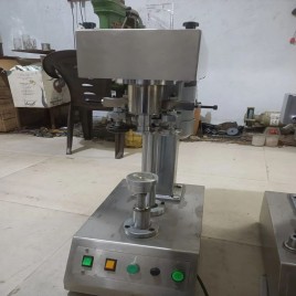 Vertical Seal Machine Can Sealing Machines, Capacity: 500 can/hour