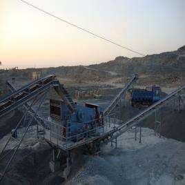 Vibrating Screening Plant