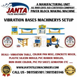 Vibration Block Making Machine