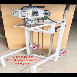 VINSPIRE Trolley Earth auger, Capacity: 4-16inches, Model Name/Number: Vapl-tr 68