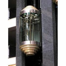Visionext Stainless Steel Capsule Lift, With Machine Room, Max Load: 10-12 persons