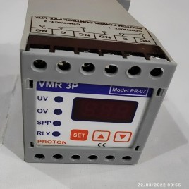 Voltage Monitoring Relay Vmr 3p Pr 07, For Control Panel, Voltage: 230V