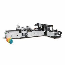 W Cut Handle Bag Making Machine, Automation Grade: Fully Automatic, Capacity: 80 pieces/Hour