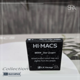 W004 Star Queen HIMacs Solid Surfaces, Size: 144 X 30 X 0.5 Inches, Thickness: 12 mm