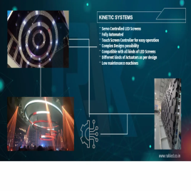 Wall Mounted 105 Inch Large Format LED Display