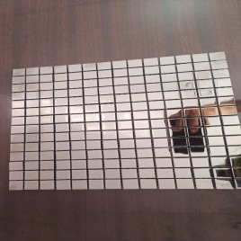 Waterjet Mosaics Silver Mosaic Tiles, Size: 1x1 Feet(300x300 mm)