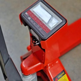 Weighing Scale Hand Pallet Truck, For Material Handling, Capacity: 1000 kg