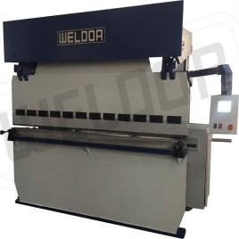 Weldor Mild Steel Semi Automatic Hydraulic Press Brake, For Industrial, Capacity: 1 (ton/hr)