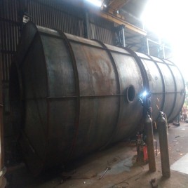 Wet Scrubber Tank, Capacity: 1.25-5 Ton