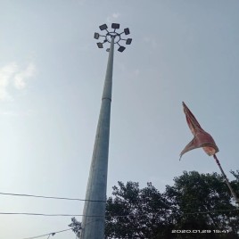 White 200 Watt Led Flood Light 18mtr high mast, For Road Side