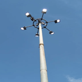 White 200W LED High Mast Lighting, For Highways