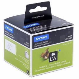 White 99014 Dymo Label Roll, Packaging Type: Box