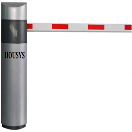White And Grey Boom Barrier, Aluminium