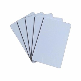 White Blank Sublimation Acrylic Id Card