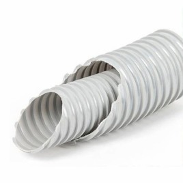 White Gaurav PVC Duct Hose Pipe