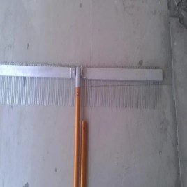 White Magnesium Concrete Texturing Brush, For Cement