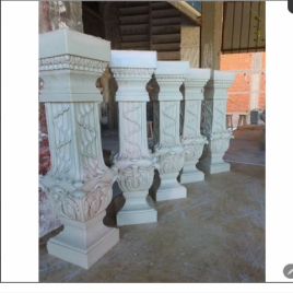 White Marble Column