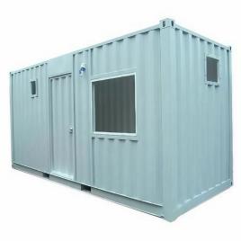 White Mild Steel Container, Capacity: 10-20 ton