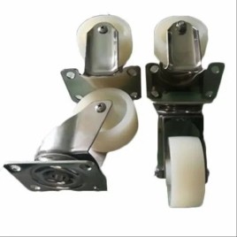White Nylon Castor Wheel