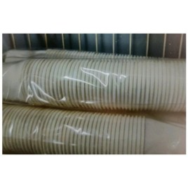 White Plain Paper Disposal Glass, Capacity: 200 Ml